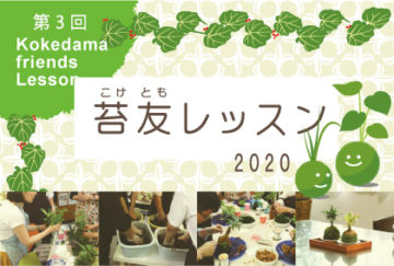 苔友レッスン開催いたしました☆ -東京新宿の陶芸教室 プロップスアートスクールで苔玉作り体験-の画像